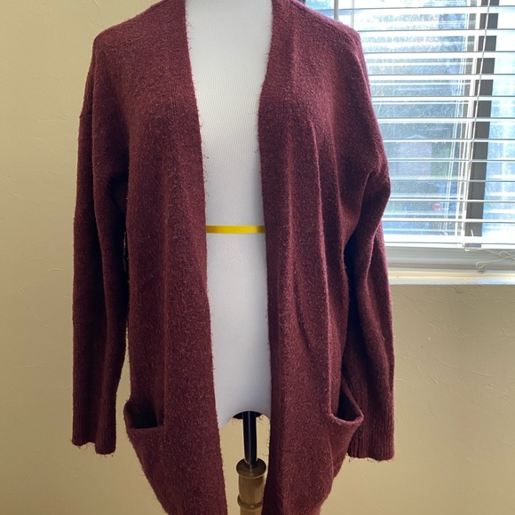 a new day Sweaters - A New Day Burgundy Sweater Size L